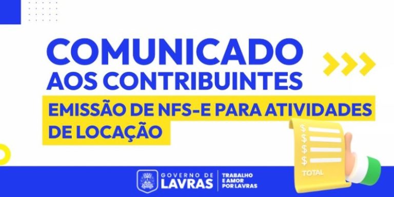 Emissão de NFS-e para atividades de locação